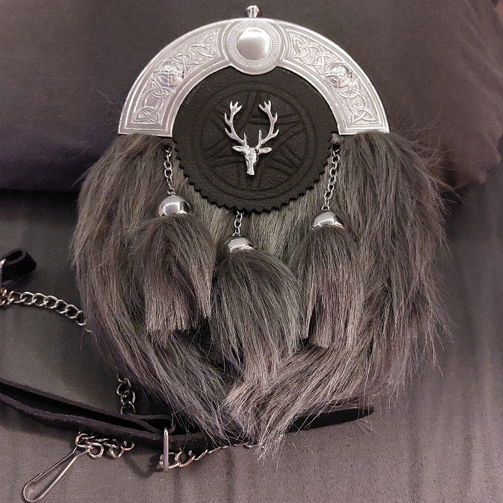 Faux Fur Dress Sporran